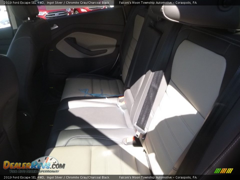 2019 Ford Escape SEL 4WD Ingot Silver / Chromite Gray/Charcoal Black Photo #8