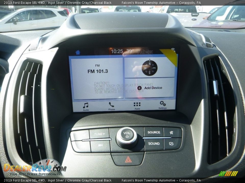 2019 Ford Escape SEL 4WD Ingot Silver / Chromite Gray/Charcoal Black Photo #13