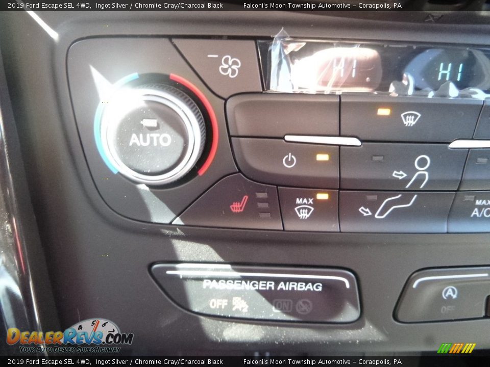 2019 Ford Escape SEL 4WD Ingot Silver / Chromite Gray/Charcoal Black Photo #14