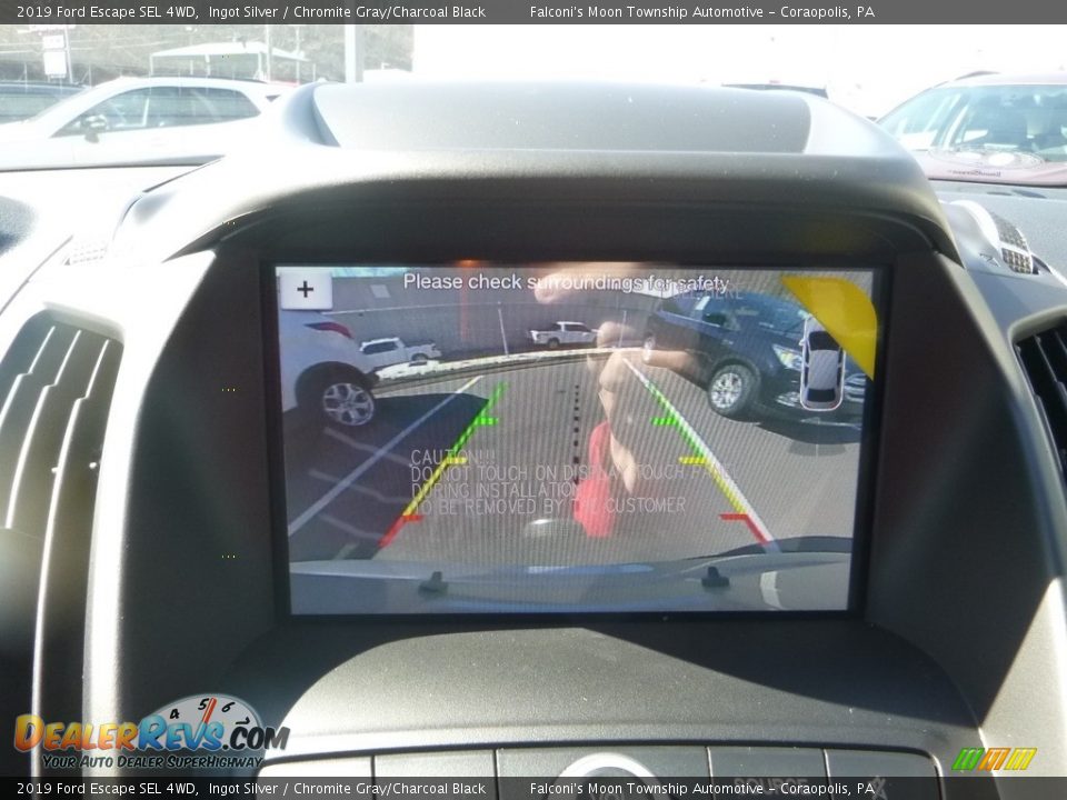 2019 Ford Escape SEL 4WD Ingot Silver / Chromite Gray/Charcoal Black Photo #15