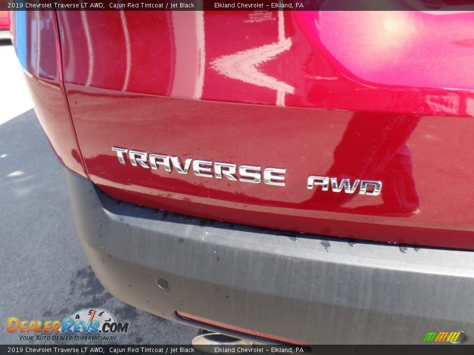 2019 Chevrolet Traverse LT AWD Cajun Red Tintcoat / Jet Black Photo #10