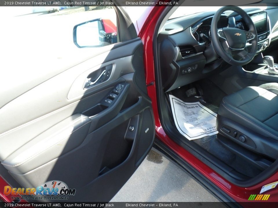 2019 Chevrolet Traverse LT AWD Cajun Red Tintcoat / Jet Black Photo #12