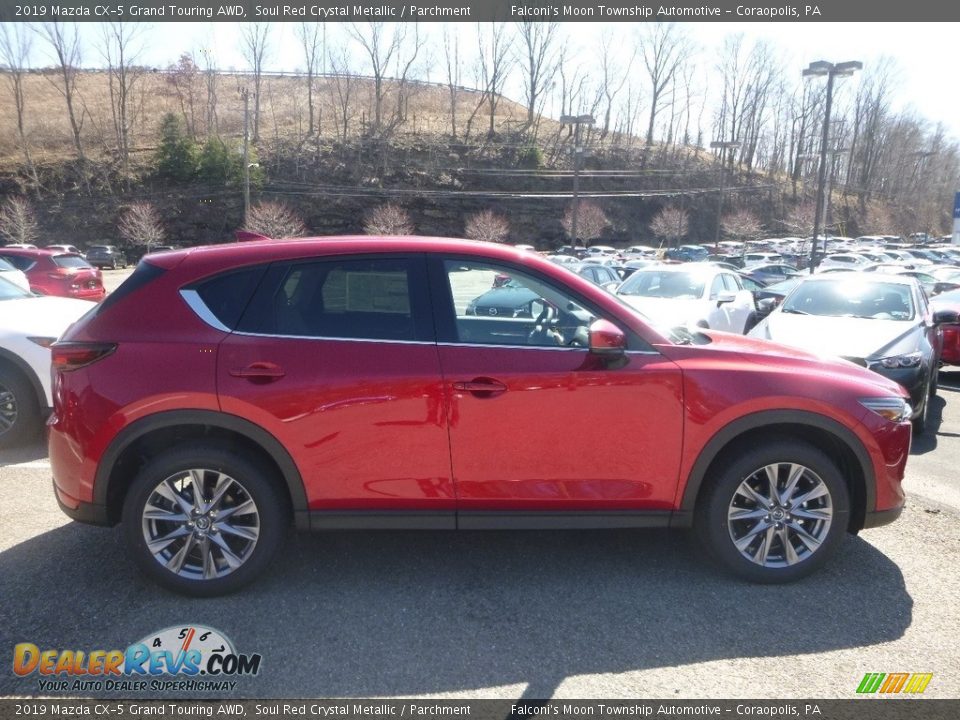 2019 Mazda CX-5 Grand Touring AWD Soul Red Crystal Metallic / Parchment Photo #1