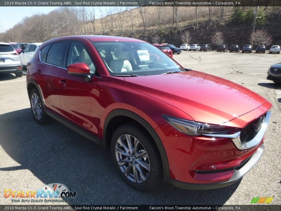 2019 Mazda CX-5 Grand Touring AWD Soul Red Crystal Metallic / Parchment Photo #3