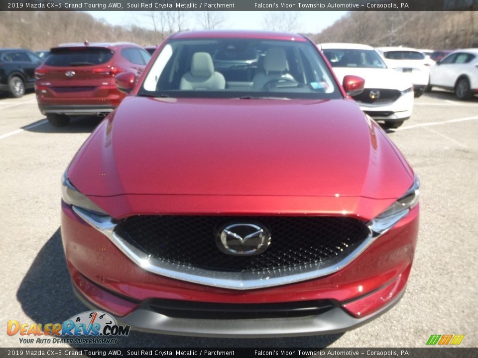 2019 Mazda CX-5 Grand Touring AWD Soul Red Crystal Metallic / Parchment Photo #4