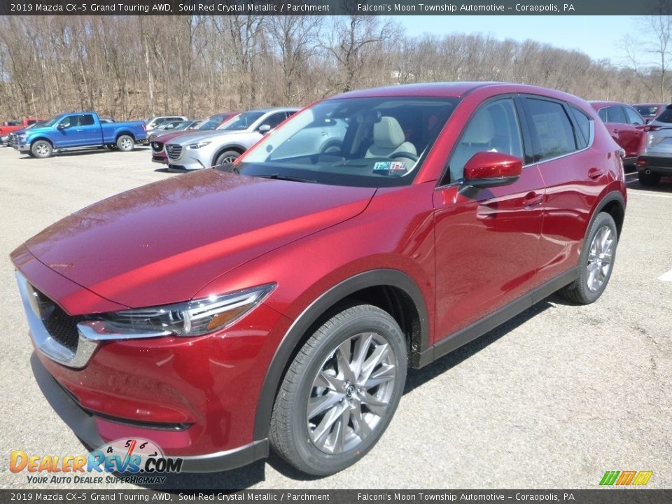 2019 Mazda CX-5 Grand Touring AWD Soul Red Crystal Metallic / Parchment Photo #5