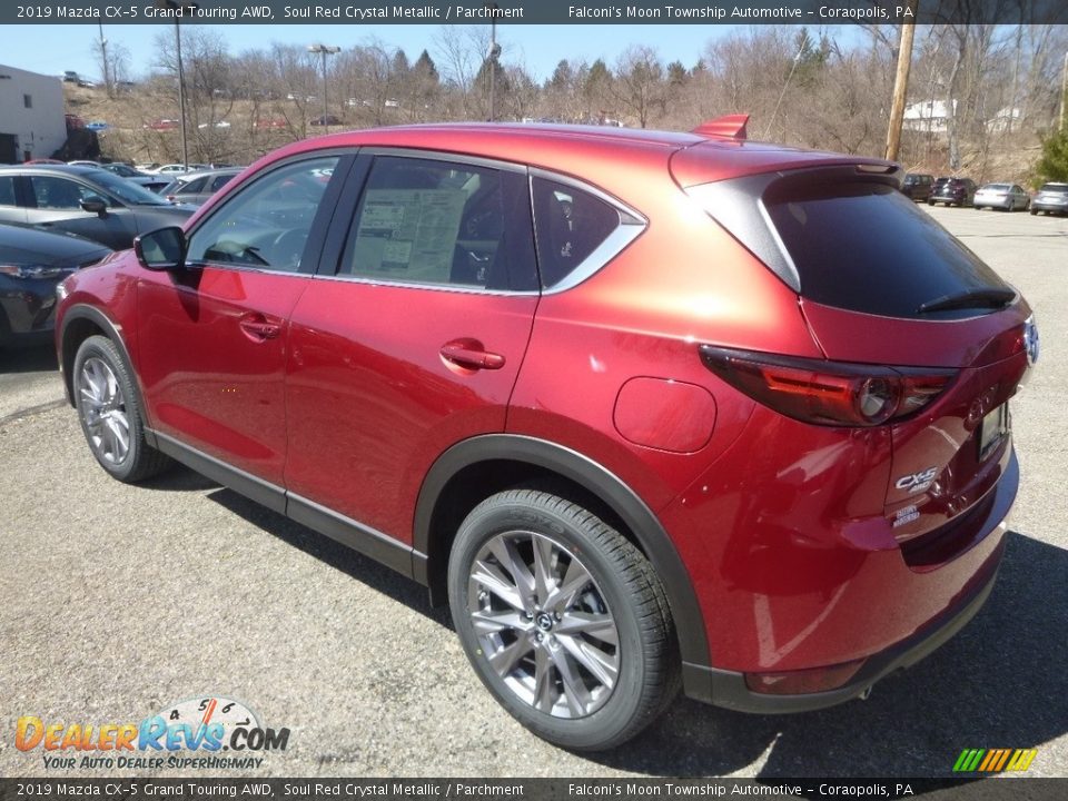 2019 Mazda CX-5 Grand Touring AWD Soul Red Crystal Metallic / Parchment Photo #6