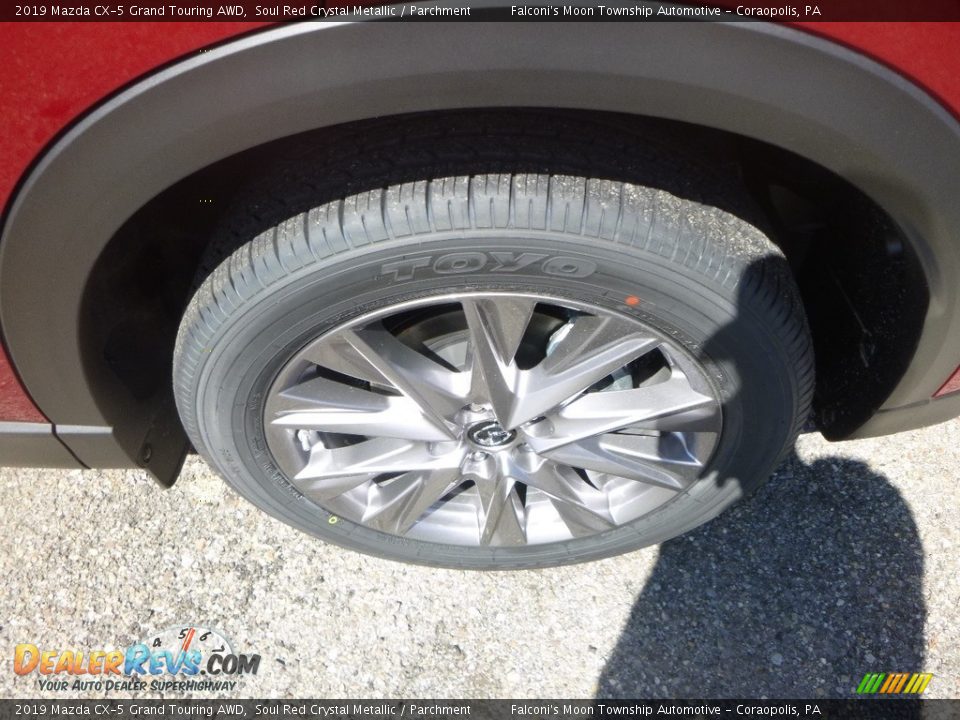 2019 Mazda CX-5 Grand Touring AWD Soul Red Crystal Metallic / Parchment Photo #7