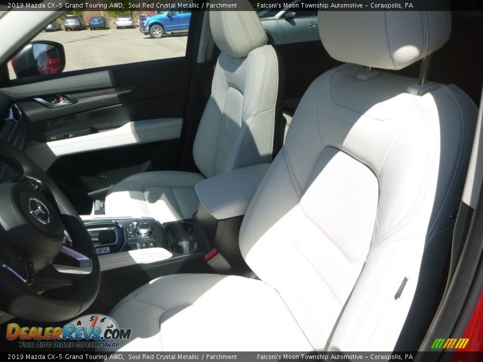2019 Mazda CX-5 Grand Touring AWD Soul Red Crystal Metallic / Parchment Photo #11