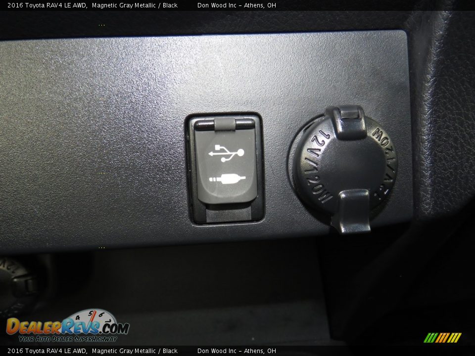 2016 Toyota RAV4 LE AWD Magnetic Gray Metallic / Black Photo #27