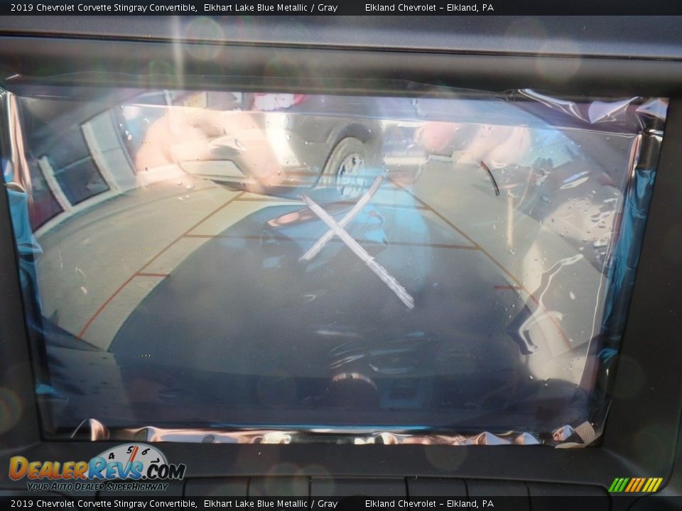 2019 Chevrolet Corvette Stingray Convertible Elkhart Lake Blue Metallic / Gray Photo #33