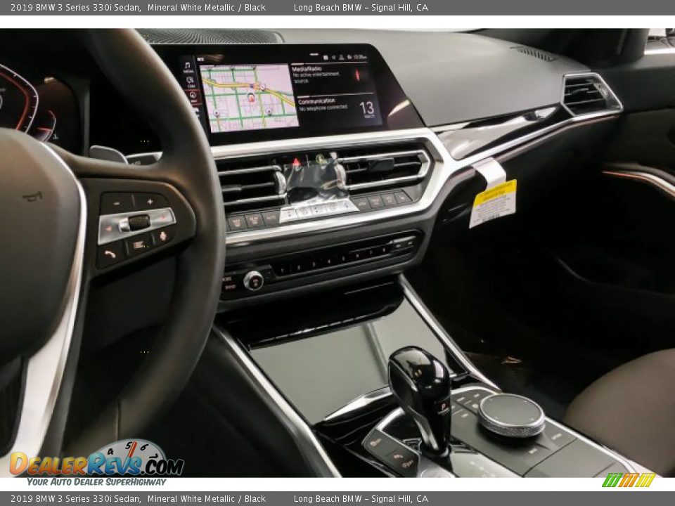 2019 BMW 3 Series 330i Sedan Mineral White Metallic / Black Photo #6