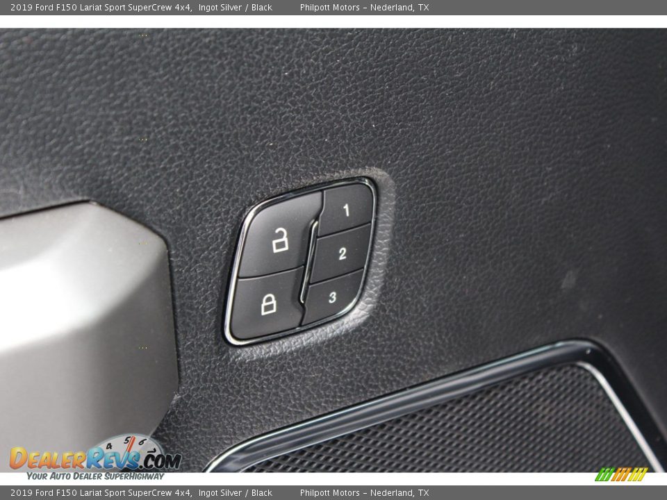 2019 Ford F150 Lariat Sport SuperCrew 4x4 Ingot Silver / Black Photo #9