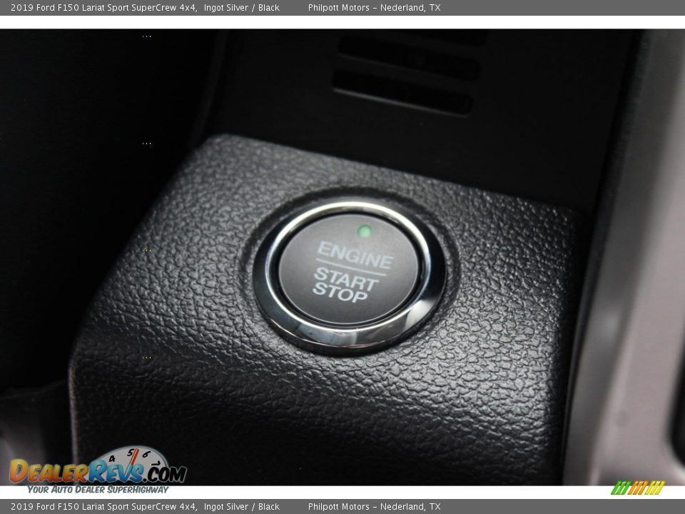 2019 Ford F150 Lariat Sport SuperCrew 4x4 Ingot Silver / Black Photo #15