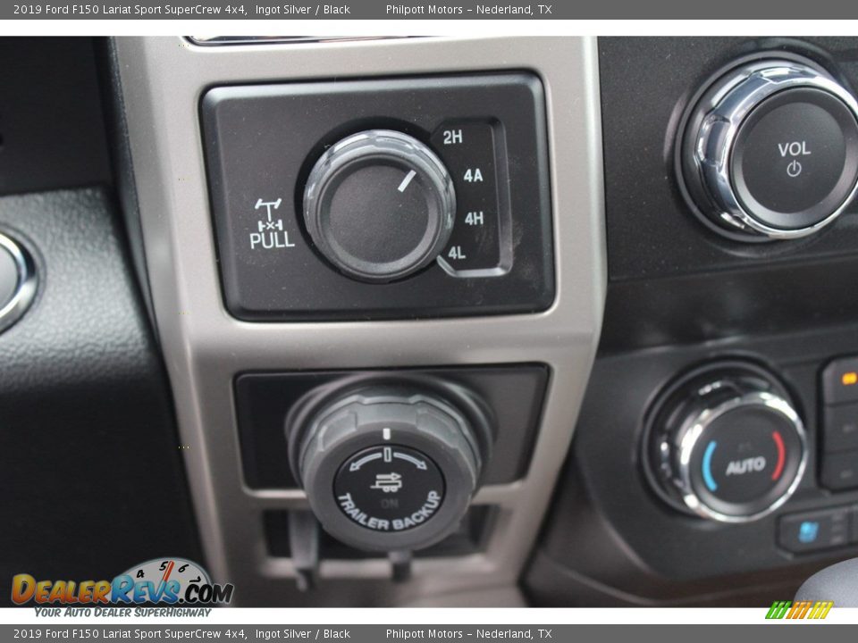 2019 Ford F150 Lariat Sport SuperCrew 4x4 Ingot Silver / Black Photo #16