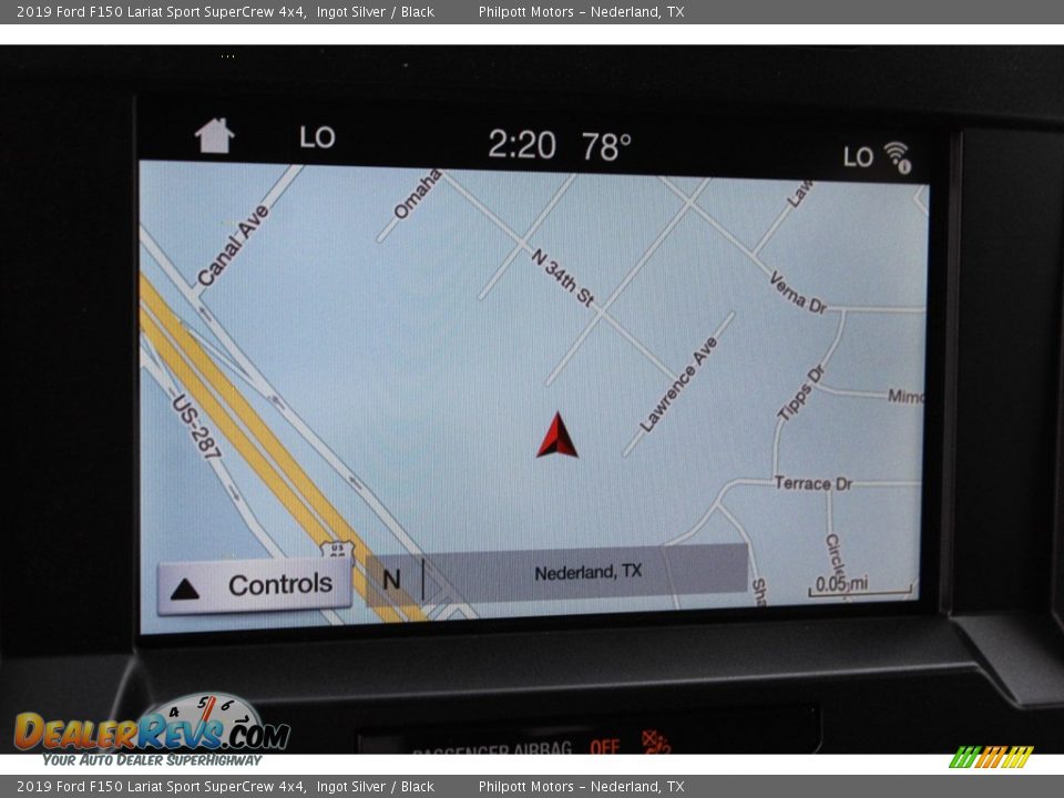 2019 Ford F150 Lariat Sport SuperCrew 4x4 Ingot Silver / Black Photo #18