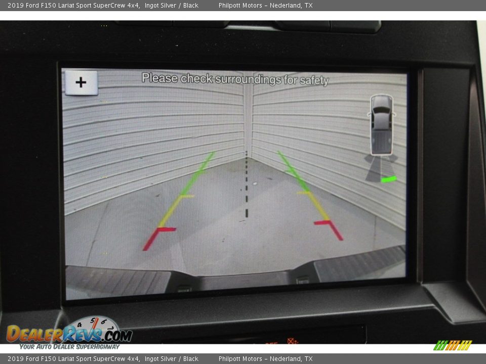 2019 Ford F150 Lariat Sport SuperCrew 4x4 Ingot Silver / Black Photo #19
