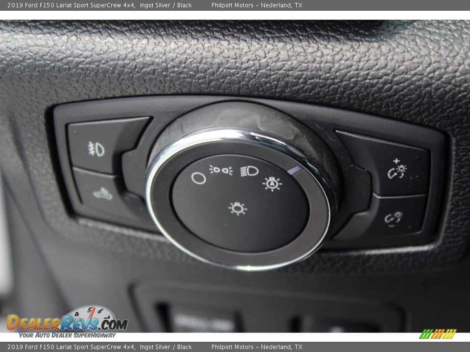 2019 Ford F150 Lariat Sport SuperCrew 4x4 Ingot Silver / Black Photo #24