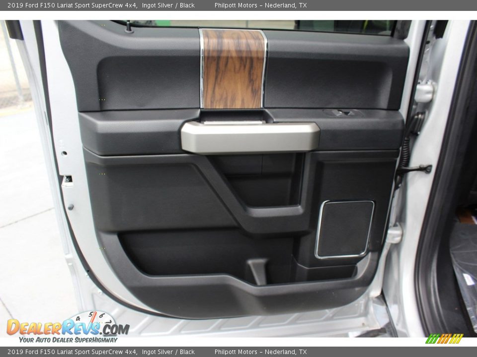 2019 Ford F150 Lariat Sport SuperCrew 4x4 Ingot Silver / Black Photo #25
