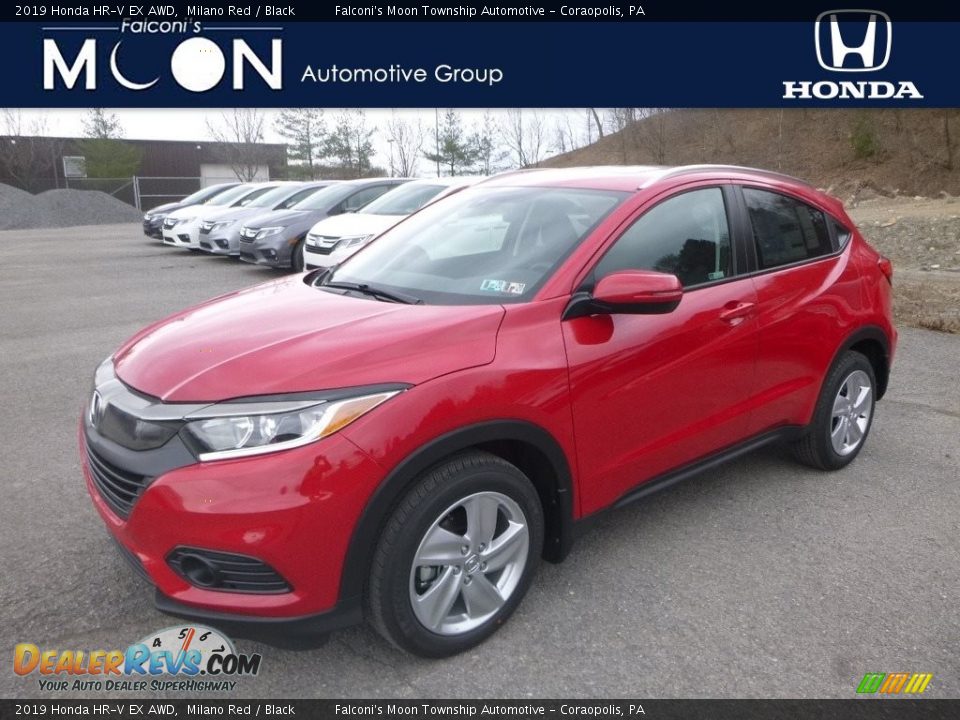 2019 Honda HR-V EX AWD Milano Red / Black Photo #1