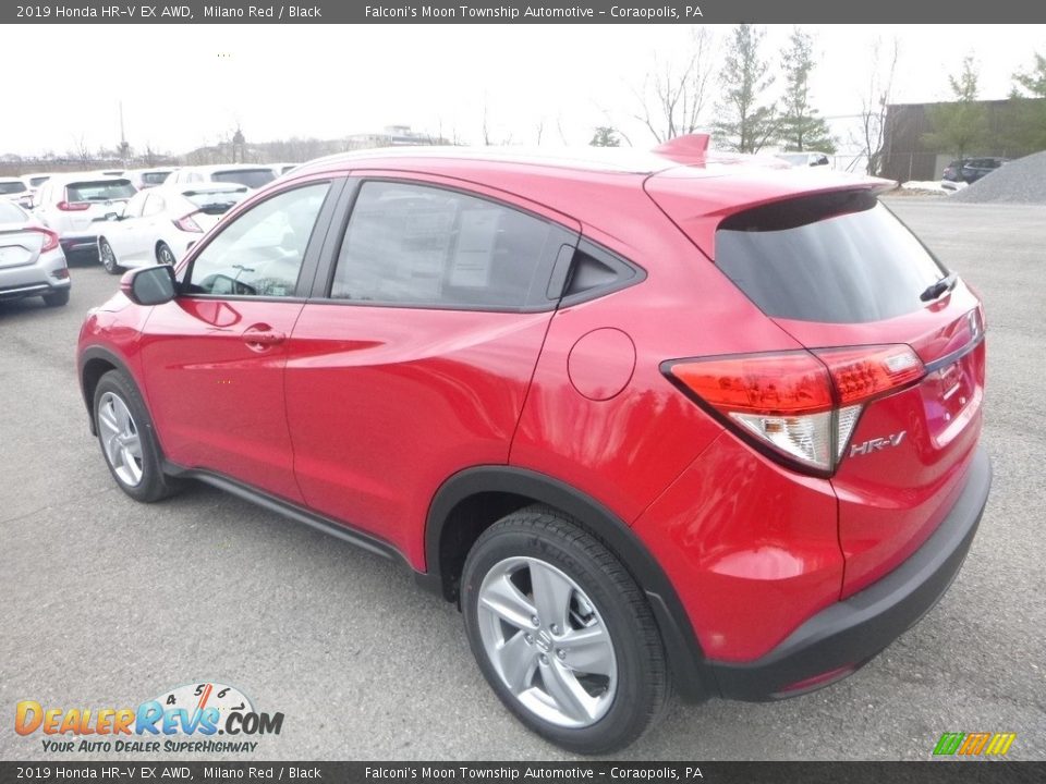 2019 Honda HR-V EX AWD Milano Red / Black Photo #2