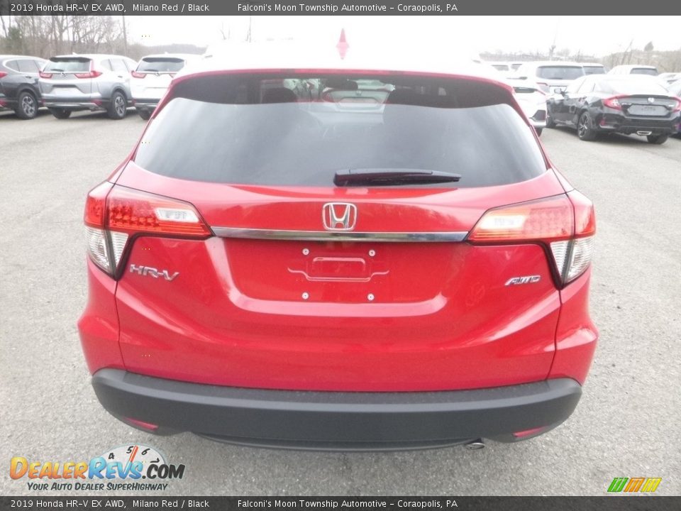 2019 Honda HR-V EX AWD Milano Red / Black Photo #3