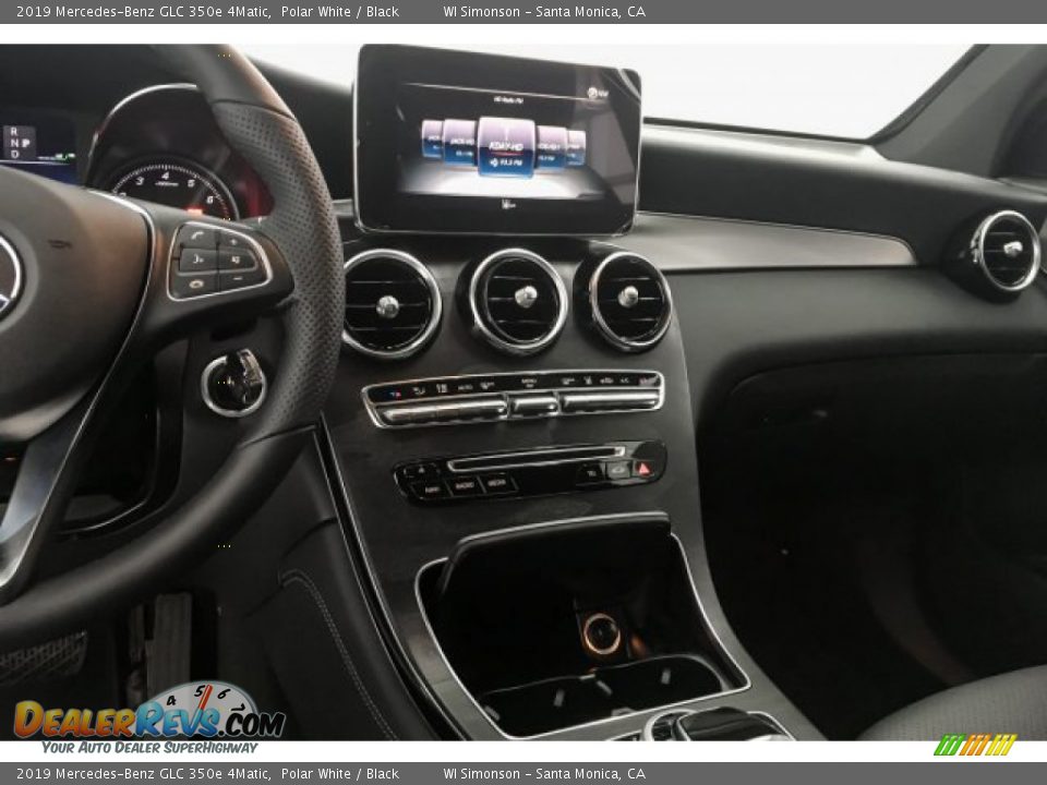 2019 Mercedes-Benz GLC 350e 4Matic Polar White / Black Photo #6