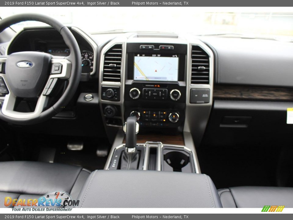 2019 Ford F150 Lariat Sport SuperCrew 4x4 Ingot Silver / Black Photo #28