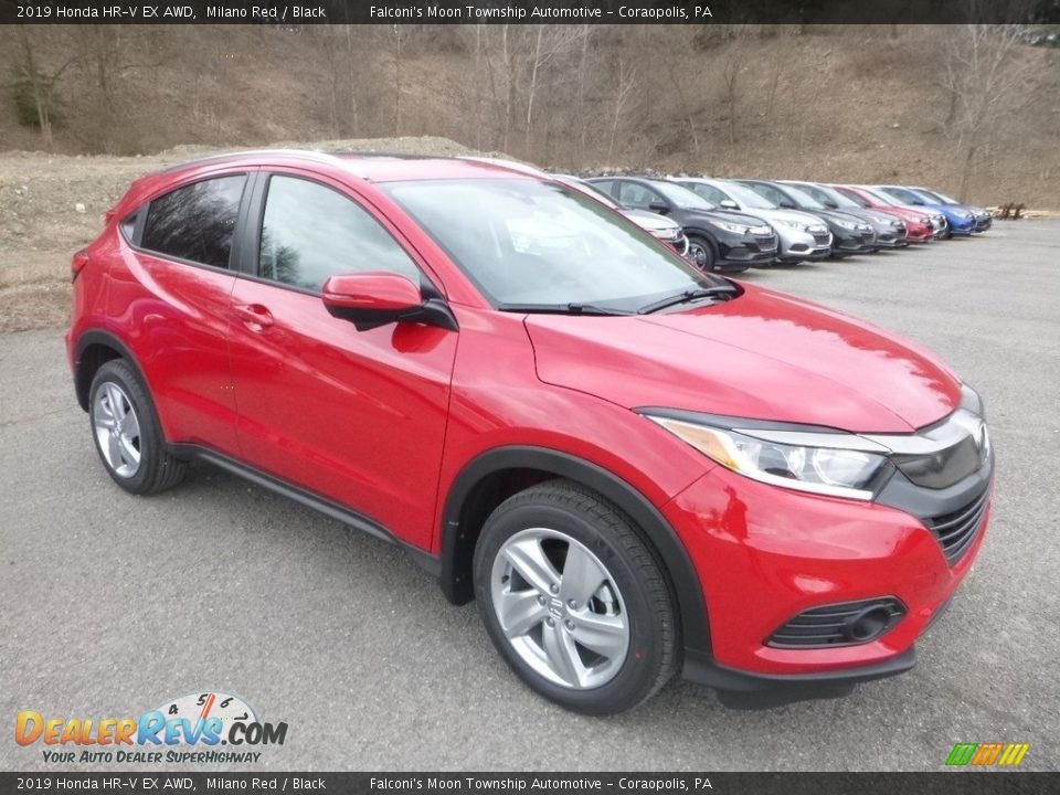 2019 Honda HR-V EX AWD Milano Red / Black Photo #5