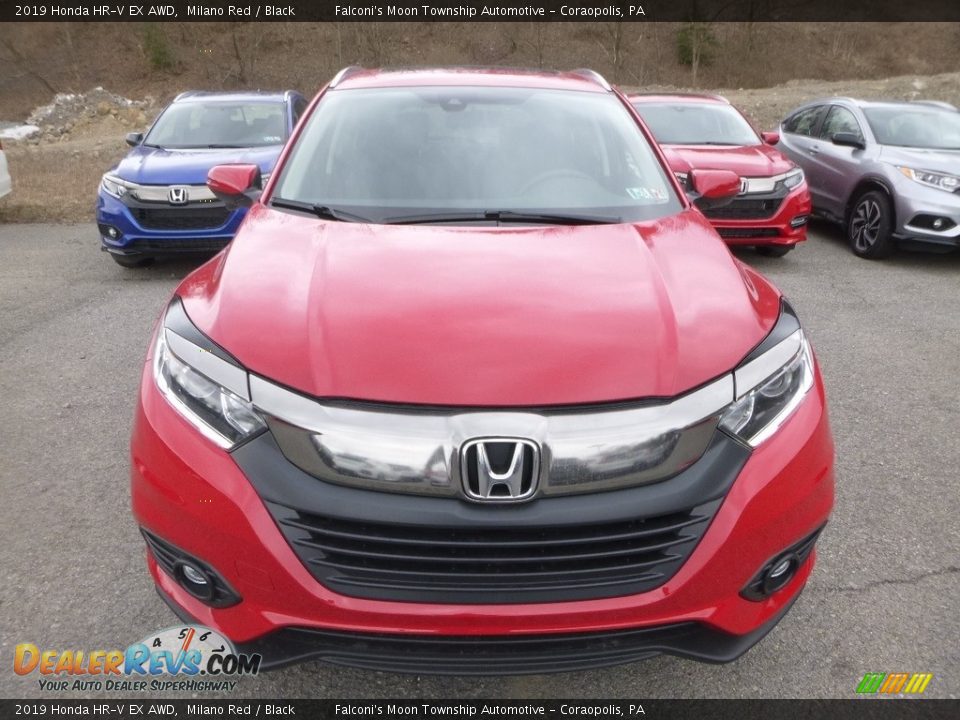 2019 Honda HR-V EX AWD Milano Red / Black Photo #6
