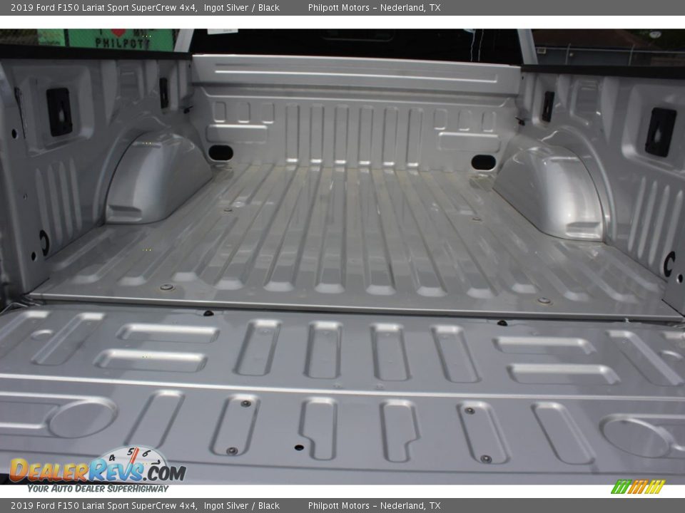 2019 Ford F150 Lariat Sport SuperCrew 4x4 Ingot Silver / Black Photo #30