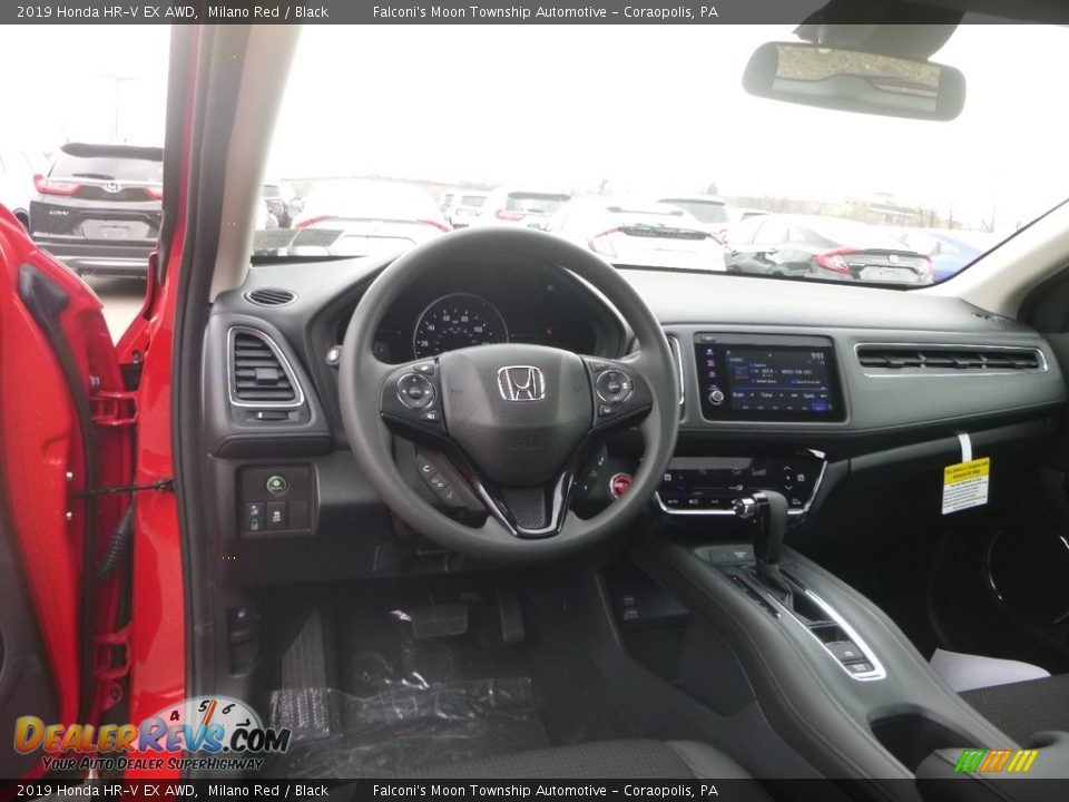 2019 Honda HR-V EX AWD Milano Red / Black Photo #10