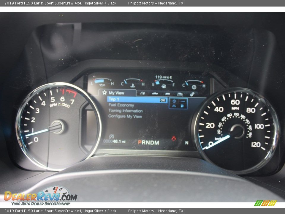 2019 Ford F150 Lariat Sport SuperCrew 4x4 Ingot Silver / Black Photo #33