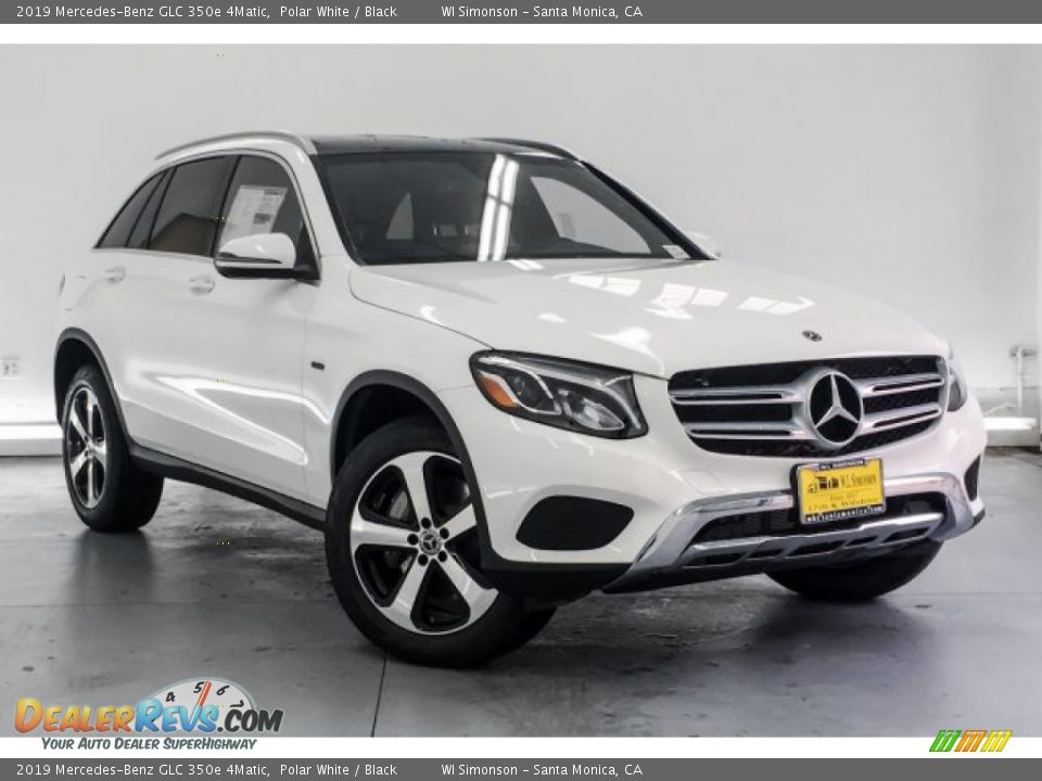 2019 Mercedes-Benz GLC 350e 4Matic Polar White / Black Photo #12