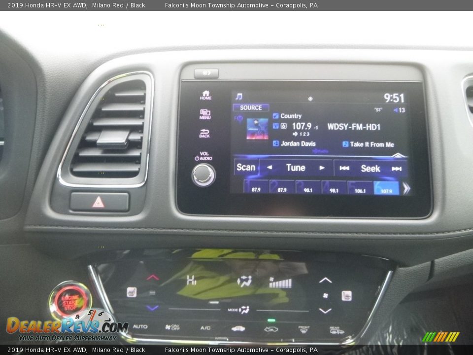 2019 Honda HR-V EX AWD Milano Red / Black Photo #14