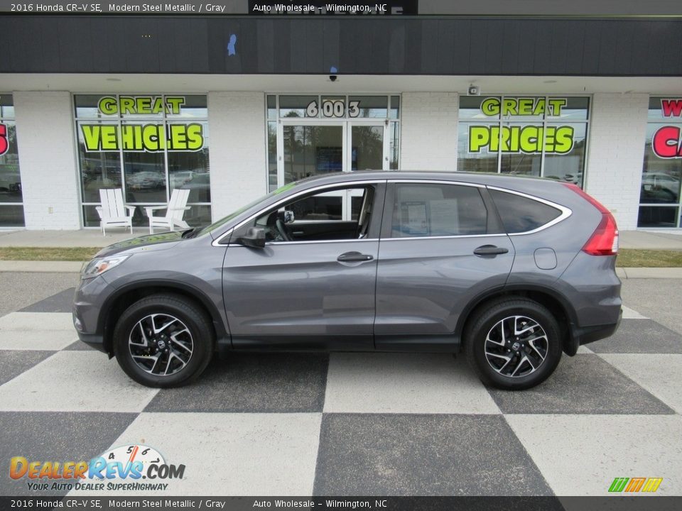 2016 Honda CR-V SE Modern Steel Metallic / Gray Photo #1