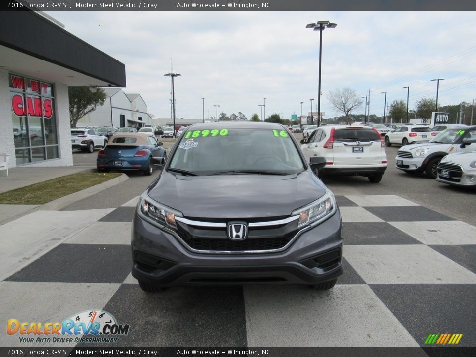 2016 Honda CR-V SE Modern Steel Metallic / Gray Photo #2