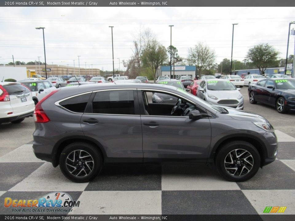 2016 Honda CR-V SE Modern Steel Metallic / Gray Photo #3