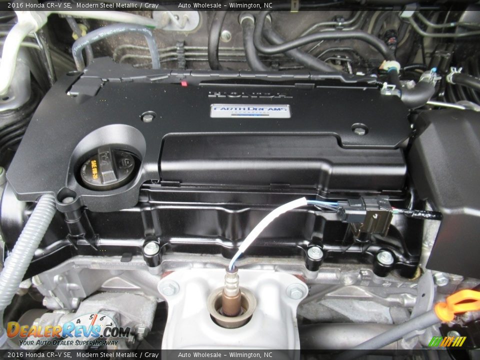 2016 Honda CR-V SE Modern Steel Metallic / Gray Photo #6