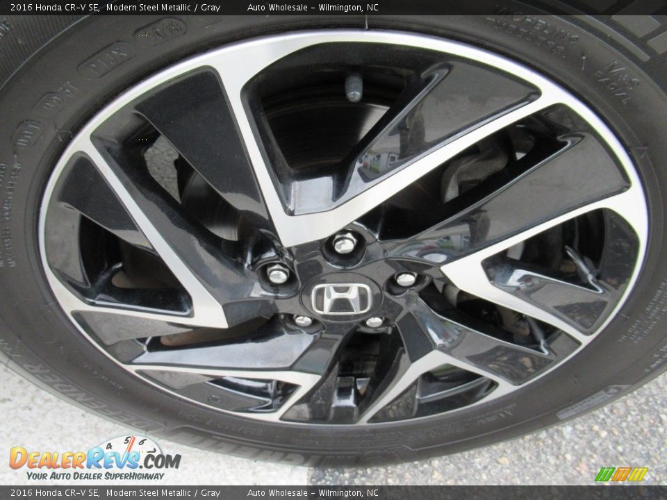 2016 Honda CR-V SE Modern Steel Metallic / Gray Photo #7