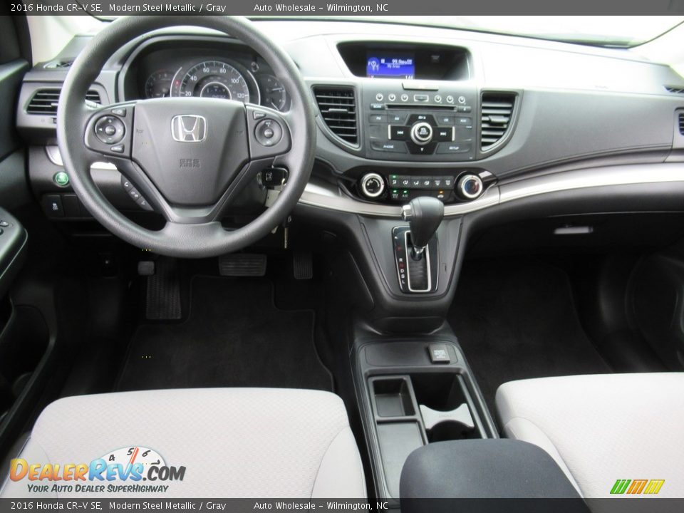 2016 Honda CR-V SE Modern Steel Metallic / Gray Photo #14