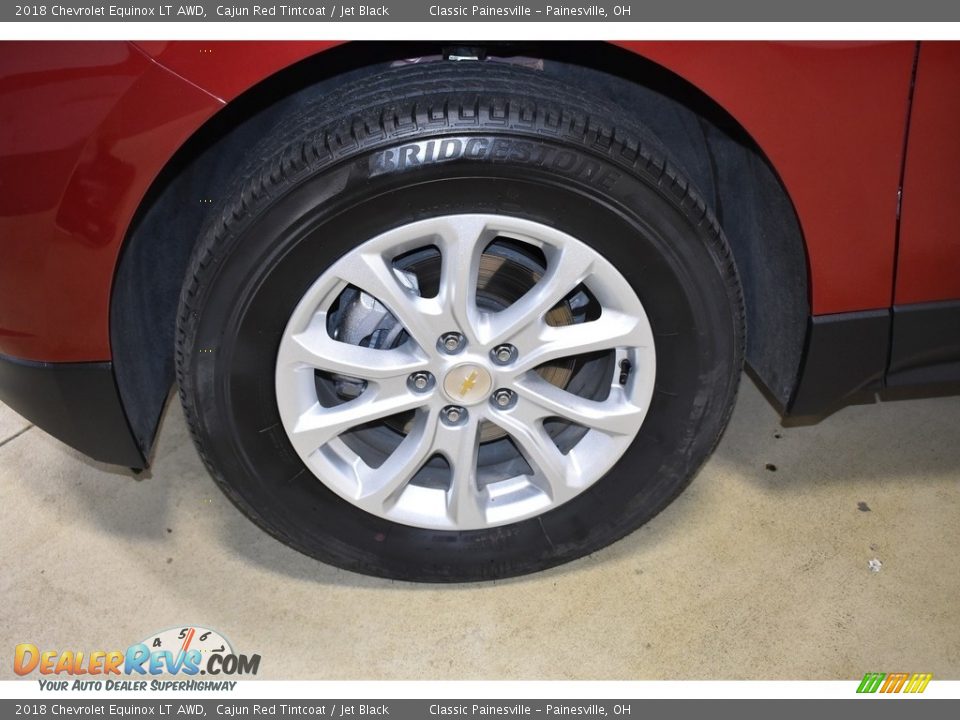 2018 Chevrolet Equinox LT AWD Cajun Red Tintcoat / Jet Black Photo #5