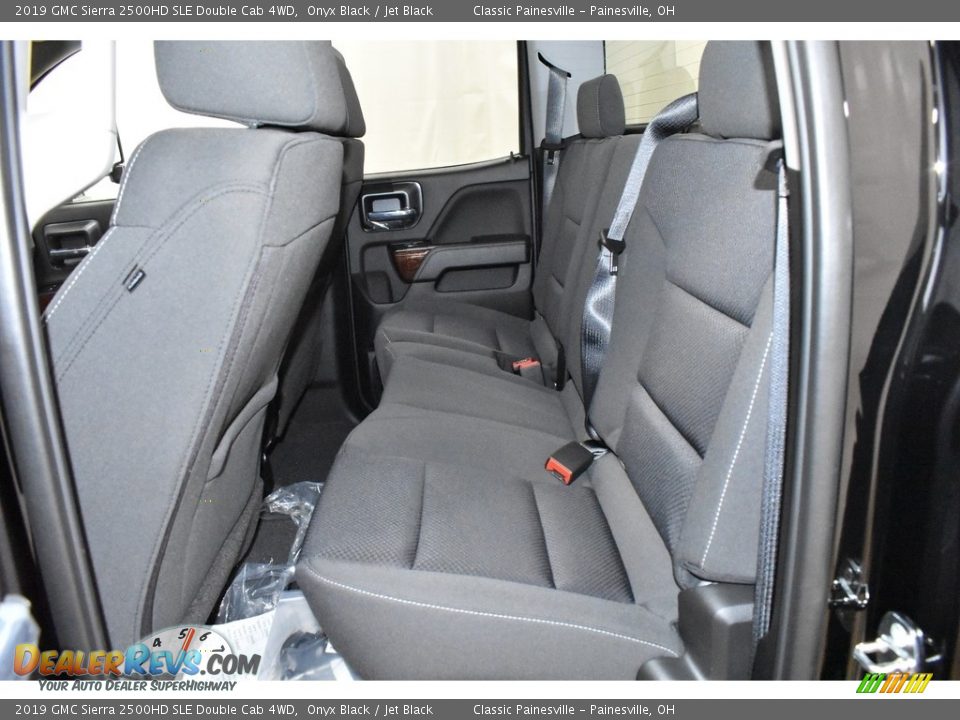 2019 GMC Sierra 2500HD SLE Double Cab 4WD Onyx Black / Jet Black Photo #7