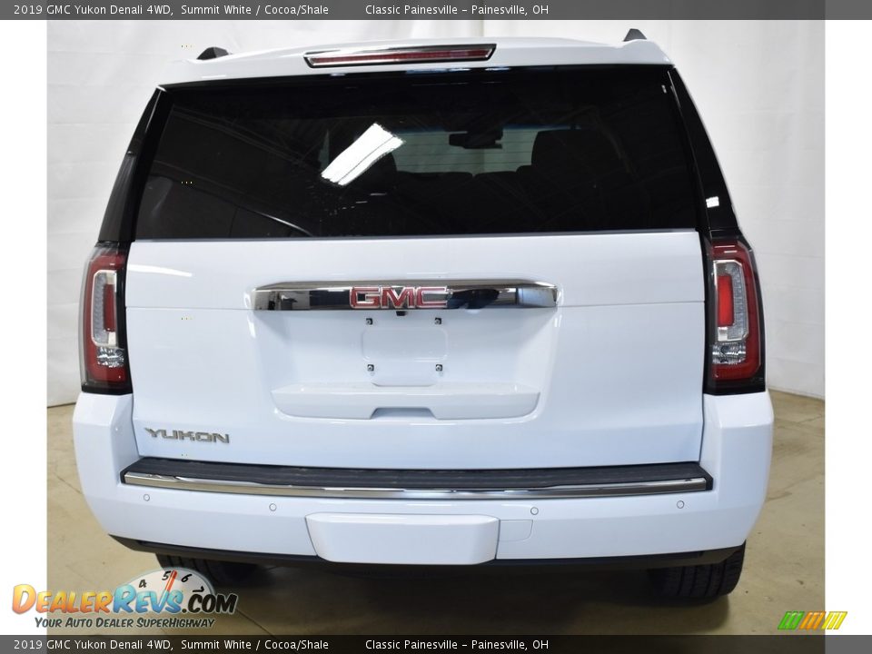 2019 GMC Yukon Denali 4WD Summit White / Cocoa/Shale Photo #3