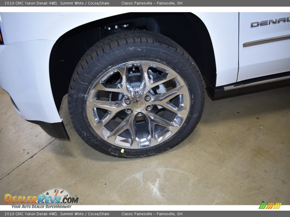 2019 GMC Yukon Denali 4WD Summit White / Cocoa/Shale Photo #5
