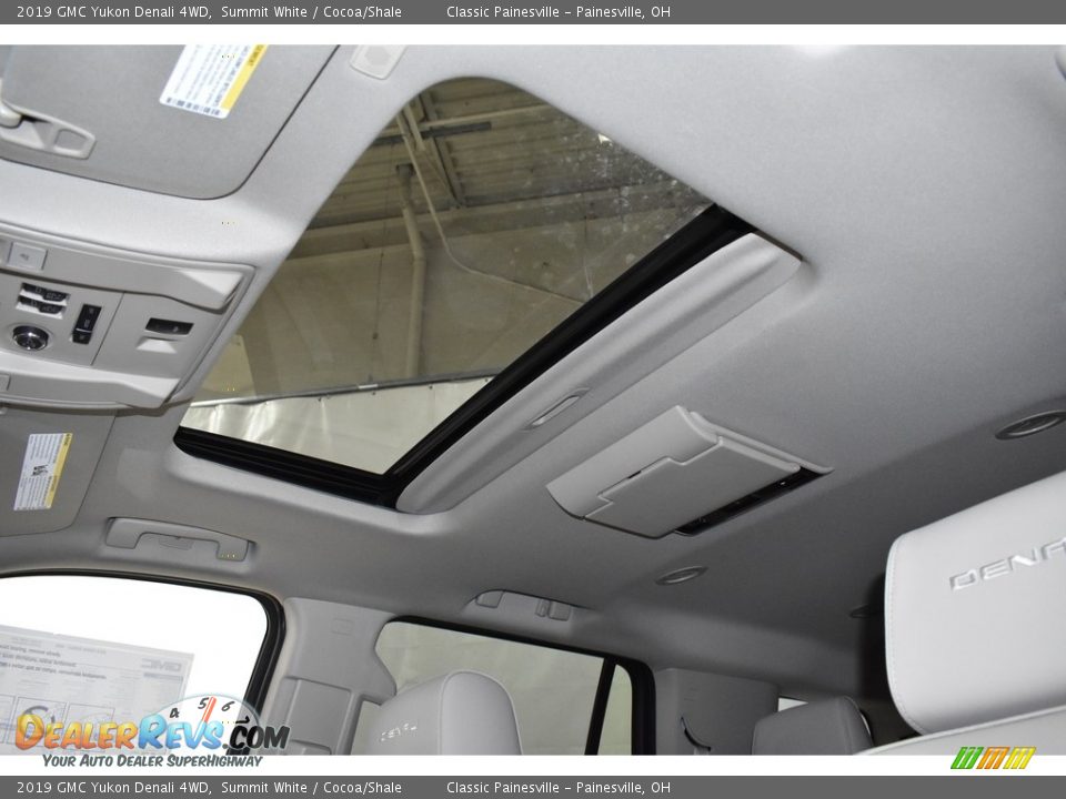 2019 GMC Yukon Denali 4WD Summit White / Cocoa/Shale Photo #6