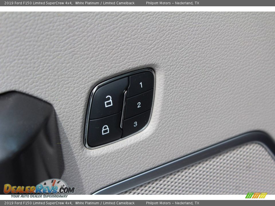 2019 Ford F150 Limited SuperCrew 4x4 White Platinum / Limited Camelback Photo #9