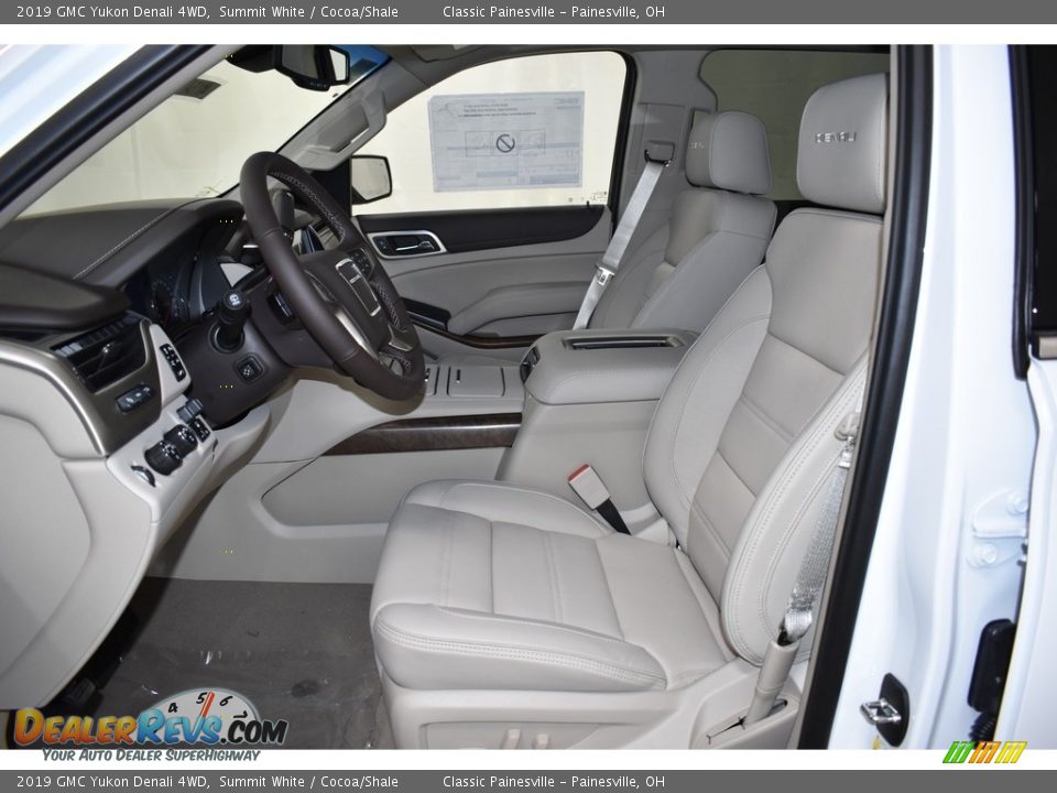 2019 GMC Yukon Denali 4WD Summit White / Cocoa/Shale Photo #7