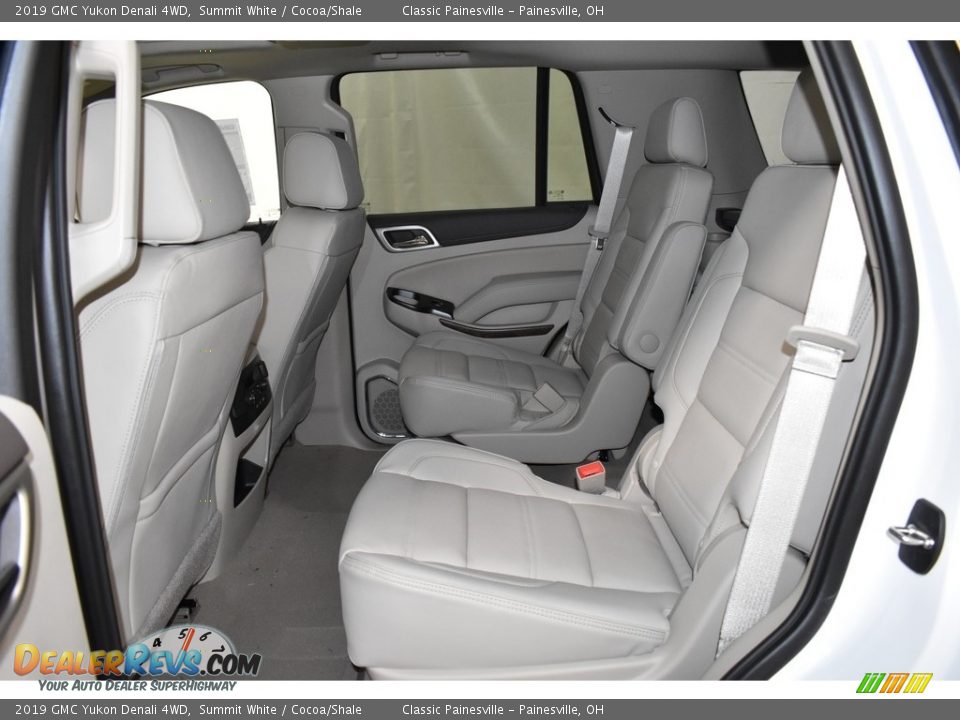 2019 GMC Yukon Denali 4WD Summit White / Cocoa/Shale Photo #8