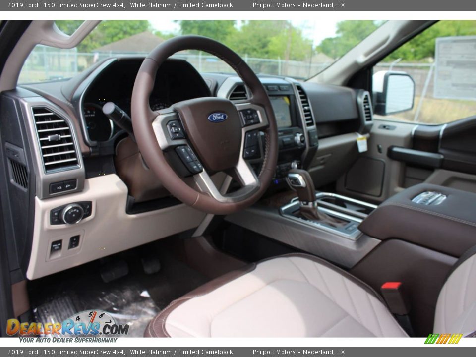 Front Seat of 2019 Ford F150 Limited SuperCrew 4x4 Photo #11